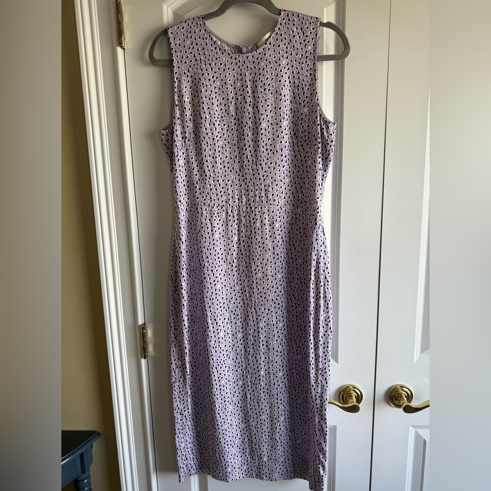 Beautiful Diane Von Furstenberg Sleeveless Summer Midi A-line dress, EUC, size 8